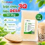 Trân Châu 3Q DESA Túi 2Kg Dai Giòn Sần Sật, Topping Trà Sữa, Chè, Sữa Chua, Đồ Uống Pha Chế