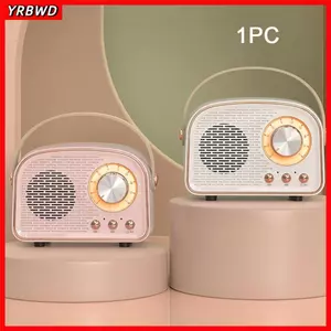YRBWD Mini Radio Tay cầm âm nhạc cổ điển có MIC