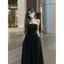 Váy ống xếp ly phong cách Hepburn dành cho nữ Mùa hè Phong cách mới Váy chữ a sang trọng thời trang Váy eo hẹp thon gọn hơn giữa