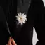 MYPANDA Thời Trang Mori Hoa Thổ Cẩm Cho Bé Gái Nữ Hoa Huy Hiệu Bapa Phù Hợp Với Jaet Quần Áo Men Chân Corsage Đảng Quà Tặng.