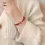 Mới Obsidian Luy Hạt Dâu Pha Lê Vòng Tay Nữ Dệt Vòng Tay Cặp Đôi Quà Tặng [Mina]