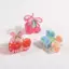 HFSHY Cherry Nơ Vuốt Tóc Kẹp Dễ Thương Không Hư Hại Phụ Kiện Tóc Mềm Cho Bé Gái Đi Học Hoạt Động Sau Giờ Học Sử Dụng VN