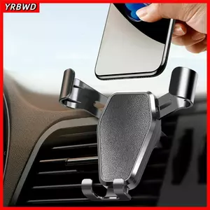 YRBWD Air Vent Gravity Stand Bảng điều khiển Khung điều hướng đa chức năng Giá đỡ sạc nhanh