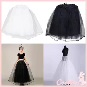 COO Lưới Cứng 3 Lớp Hỗ Trợ Mềm Vòng Váy Cưới Lông Tơ Petticoat Cô Dâu Wedd