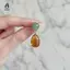 Bông tai Dangle hình học cổ điển nhẹ bằng nhựa hình giọt nước tròn Trang sức thời trang để đi chơi hàng ngày mới