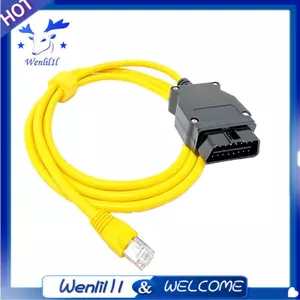Cáp Dữ Liệu ENET Chất Lượng Cao Cho Enet Ethernet Cho F OBD2 Công Cụ Mã Hóa Chẩn Đoán OBDII Adapter Mã Hóa
