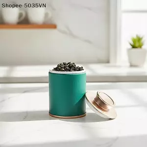 {AKIN} Trà Thiếc Có Thể Bảo Quản Mini 1 Bình Giấy Kín Rỗng Cho Lá Trà Nhà Bếp Gia Đình Tổ Chức Chức Năng {a}