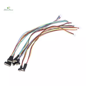 Cáp Nối Dài GH1.25 WT Chốt 20cm 2-8Pin Nữ Nam Nhiệt Độ Cao Dây Pa Cho Thiết Bị Nhỏ Sửa Chữa DIY mới