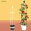 Ziyulinyuk 1 Bộ Cây Leo Trellis Lồng Hỗ Trợ Sân Vườn Cho Hoa Cây Hỗ Trợ Khung Trellis Leo DIY Cây Nho Hoa Đứng Nồi VN