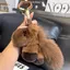 PNPIA- Rex Lông Thỏ Cung Hoàng Đạo Ngựa Móc Khóa Sang Trọng Đồ Chơi Kawaii Pony Túi Búp Bê Mặt Dây Chuyền Trang Trí Bapa Treo Quà Tặng Năm Mới