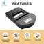 Máy kiểm tra độ bền cầm tay, Máy đo độ bền tay kỹ thuật số 396Lbs / 180Kg Máy đo độ bền cầm tay Màn hình LCD USB Máy đo độ bền cầm tay