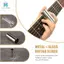 2 Miếng Trượt Kính Và Trượt Kim Loại Cho Đàn Guitar,, Trung Bình (6 cm)