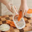 Nhà Bếp Thép Không Gỉ Xay Đa Năng Xẻng Khoai Tây Củ Cải Xẻng Dụng Cụ Tiện Dụng Gia Đình Máy Thái UMZ5