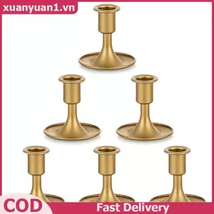 XUAN Vintage Kim Loại Chambersti Nến Có Tay Cầm 1 Chiếc Nhẹ Cầm Tay Candlesti Cho Phòng Tắm Vanity Trang Trí VN