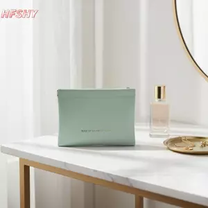 Túi đựng đạn HFSHY có khóa tự động, Túi đựng tai nghe có dây, Ví đựng tiền xu PU, Lipsti cầm tay Mini và túi trang điểm VN