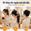 🔥Giá sốc🔥Búi Tóc Giả Tròn Dễ Kẹp|Dây Cột Tóc Giả Xoăn Thẳng Bồng Bềnh|Phụ Kiện Búi Tóc Nhanh Sợi Chịu Nhiệt