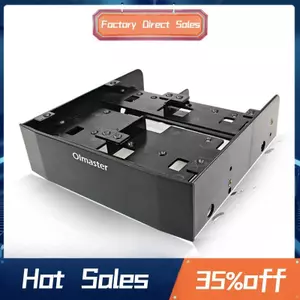 Giá chuyển đổi ổ cứng đa chức năng 2,5 "/ 3,5" HDD / SSD sang 5,25 "Giá đỡ gắn máy tính Floppy Drive Bay