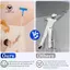 Bộ con lăn sơn trần không nhỏ giọt với cực mở rộng 6FT, con lăn 10 Inch có tấm chắn và đầu có thể điều chỉnh