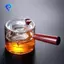 Bếp An Toàn Có Nắp Ấm Trà Thủy Tinh Trong Suốt 500ml Trà Lá Rời