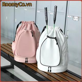 Túi Vợt Bóng Rổ ROOMYCO, Ba Lô Vợt Cầu Lông Chống Thấm Nước Dung Tích Lớn, Đa Năng Có Túi Giày Túi Thể Thao