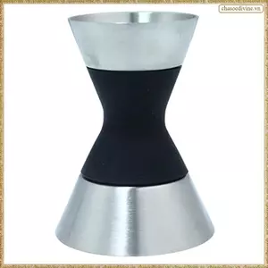 Kẹp Cocktail bằng thép không gỉ hai mặt có cân cốc đo, Dụng cụ đo kính bắn