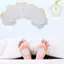 XUAN 50 Cái / bộ Thay Thế Dầu thầu dầu dùng một lần Pa Tự Dính Rốn Stiers Chống thấm Bụng Nút Bảo Vệ VN