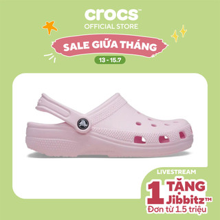 Giày Clog Unisex Crocs Classic - Pink Milk - 10001-6ZW
