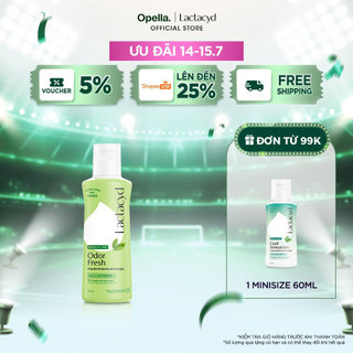 Dung Dịch Vệ Sinh Phụ nữ Lactacyd Odor Fresh Ngăn Mùi 24H 150ml