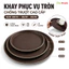 Khay Phục Vụ Tròn Chống Trượt Cao Cấp Nhiều Size 28Cm, 36Cm, 40Cm Chuyên Nhà Hàng