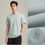Áo Thun Nam Tay Ngắn HLA Basic Trơn – Logo Thêu Nổi, Thoáng Mát Giữ Form