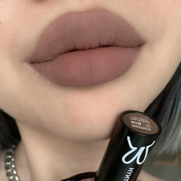 son black rouge son bóng black rouge Phong cách châu Á tông màu nâu đất!Son Môi Thỏ Đen b08 Ăn Trái Đất Màu Môi Châu Âu Phong Cách Mỹ Lip Glaze Matte Màu Khỏa Thân Môi