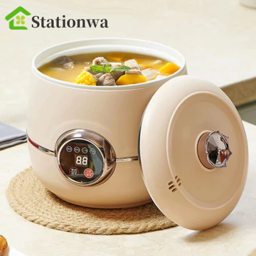 Nồi cơm điện STATIONWA, Nồi cơm điện Mini chống dính nhỏ, Bán hàng trực tiếp tại nhà máy Nồi cơm điện chống dính thông minh đa chức năng thông minh đa chức năng Sử dụng tại nhà