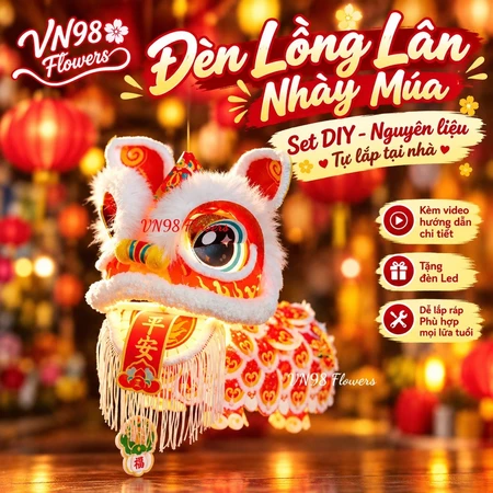 Lồng đèn Đầu Lân VIP