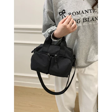 Women's Canvas Crossbody Bag – Mini, for Travel
