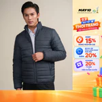 Áo khoác bông nam hai mặt May 10 mã 030124221LGG NAVY — ảnh 1