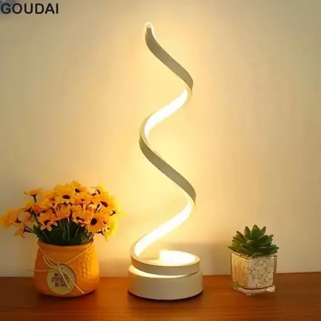 Đèn cảm ứng GOUDAI, Đèn bàn Đèn đầu giường Đèn đầu giường, Đèn ngủ LED dải đèn LED Đèn cảm ứng Đèn bàn để bàn Đèn bàn Bàn