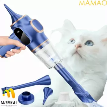Máy hút bụi ô tô MAMAO, Màn hình LCD hút cao 120W Máy hút bụi không dây, Máy hút bụi Mites 4500Pa Loại bỏ bụi công suất cao Sử dụng kép Máy hút bụi cầm tay Sử dụng trong gia đình
