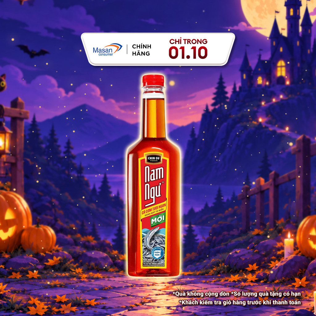 (Chọn loại) Nước mắm Nam Ngư 500ml/750ml/900ml
