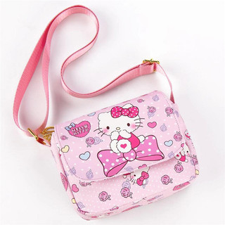 Phong cách Nhật Bản Thời trang giản dị Kuromi Flap Zipper Túi đeo chéo