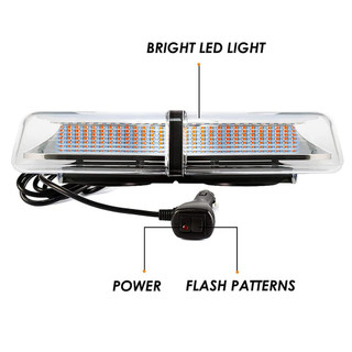 12 "72 LED Đỏ Xanh Flash Cảnh Báo Nguy Hiểm Khẩn Cấp An Ninh Trên nóc Ô Tô Đèn Nhấp Nháy Mini Cảnh Sát An Toàn Đèn Tín Hiệu Đèn Hiệu