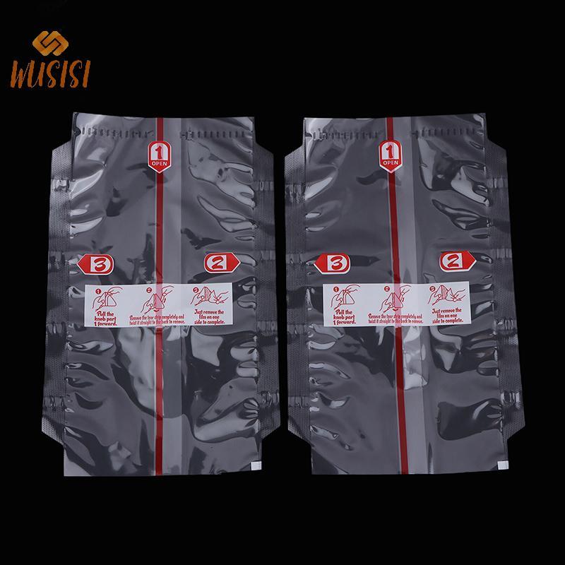 [WUSISI] 10 / 50 / 100 Chiếc Túi Đóng Gói Gạo Tam Giác Hai Lớp Dùng Một Lần Nori Rong Biển Onigiri Túi Sushi Onigiri Bọc Túi Nhựa MỚI