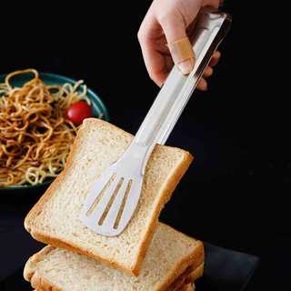 Kẹp Inox Gắp Bánh (U11) trộn salad thức ăn nhiều kích cỡ(Kẹp Gắp Chiên 3 Vạch) - SUNND
