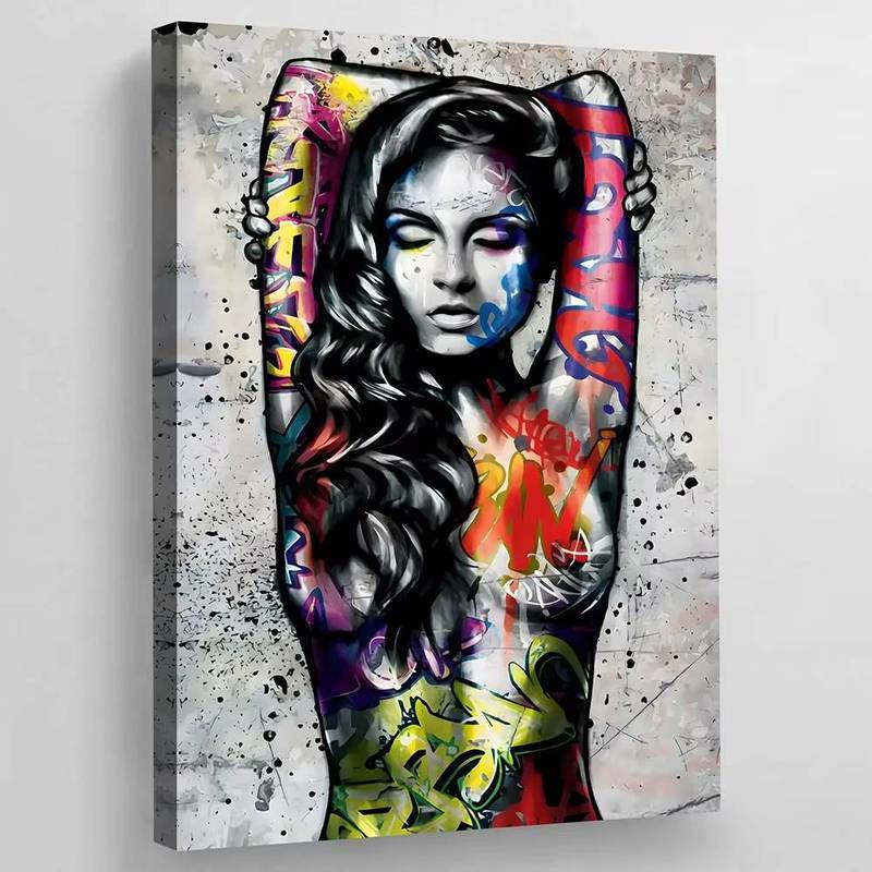Nghệ thuật đường phố, Nghệ thuật treo tường Graffiti, Tranh vải, Áp phích và bản in, Tranh phòng ngủ, Trang trí nội thất