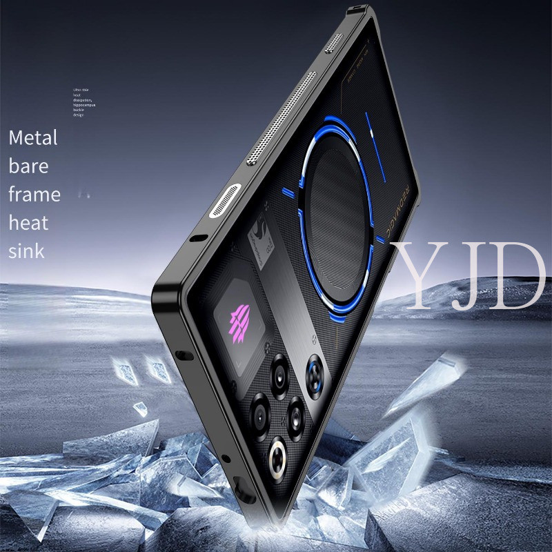 Ốp Lưng Cho RedMagic 11 Pro 11Pro + Khung Trần Kim Loại Tản Nhiệt Chống Rơi Vỏ Điện Thoại