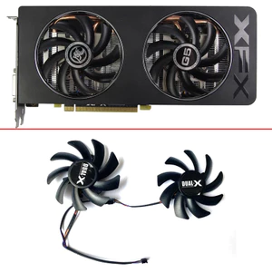 I 【 2 Chiếc FDC10H12S9-C FD7010H12S 85MM 4PIN R9-270X 2GB Quạt Làm Mát Cho XFX R9 285 / 280 / 290 / 290X / 280X RX 480 / 470 Video