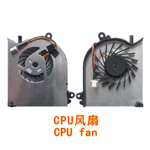 IiNew Laptop cpu Quạt Làm Mát Cho MSI GS60 GS60-2PC GS60-2PE GS60-2PL GS60-2PM series notebook 3 pin 0.55A 5VDC Quạt Làm Mát Laptop *