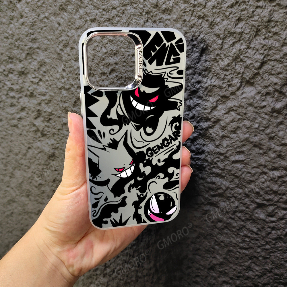 Ốp Lưng Cho Xiaomi Note 15 14 Pro 15 Plus Redmi 15 4G 5G 15A A7 PRO Note14 Vỏ Điện Thoại Di Động Anime Hoạt Hình Tím Gengar Cứng IMD