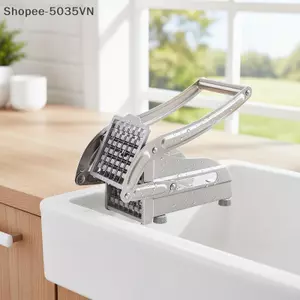 {AKIN} Máy cắt khoai tây bằng thép không gỉ bền bỉ để cắt lát khoai tây chiên kiểu Pháp trong nhà bếp của bạn {a}