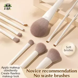 5 / 7 / 10 / 12 Bàn chải trang điểm có phấn nền Blush Eyeshadow Contour Powder Brush, Bộ cọ trang điểm, Bộ cọ trang điểm chuyên nghiệp EMKK