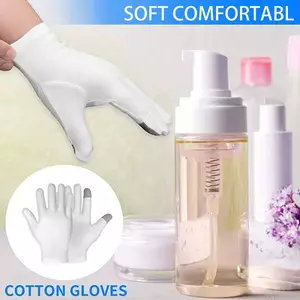 VFZ Găng Tay Dưỡng Ẩm Cotton Mềm Cho Khô Craed Tay Đi Ngủ Lotion Loing Tẩy Tế Bào Chết Louislifecool